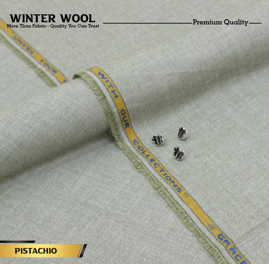 Winter Wool Premium Unstitched - Pistachino