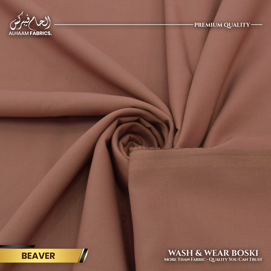 Wash and Wear Boski Finish – Beaver