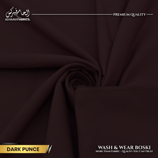 Wash and Wear Boski Finish - Dark Punce