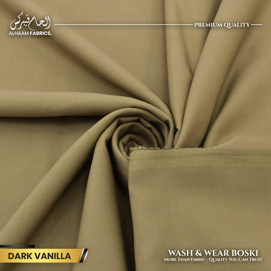 Wash and Wear Boski Finish - Dark Vanilla
