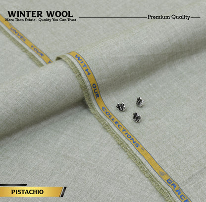 Winter Wool Premium Unstitched - Pistachino