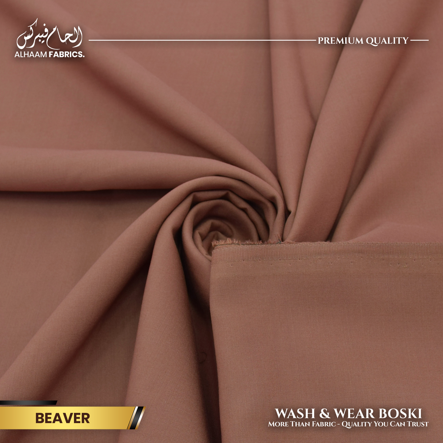 Wash and Wear Boski Finish – Beaver