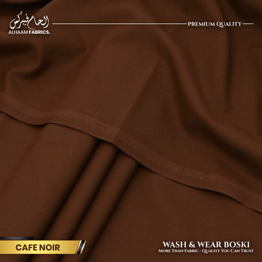 Wash and Wear Boski Finish - Cafe Noir
