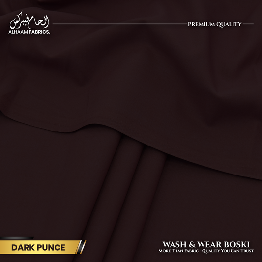 Wash and Wear Boski Finish - Dark Punce