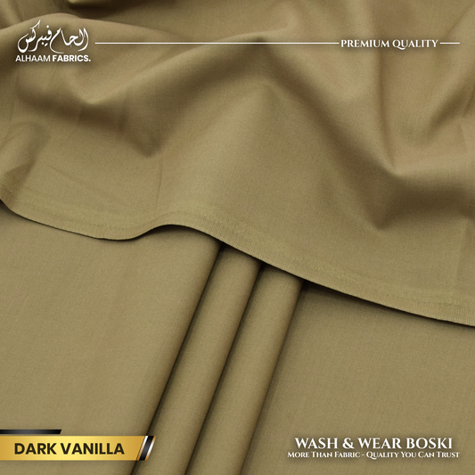 Wash and Wear Boski Finish - Dark Vanilla