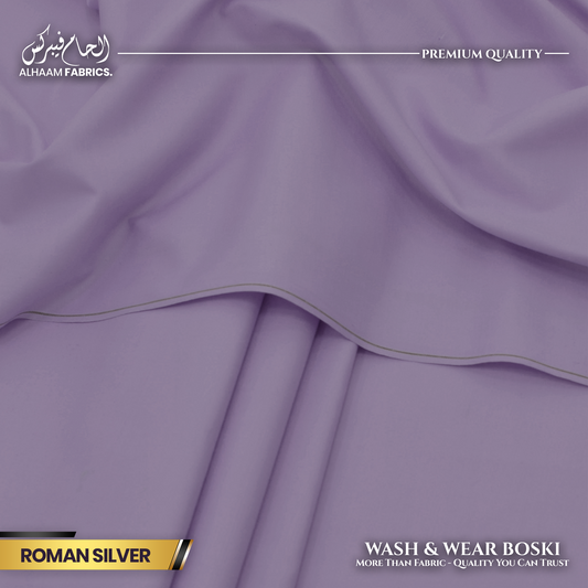 Wash and Wear Boski Finish - Roman Silver