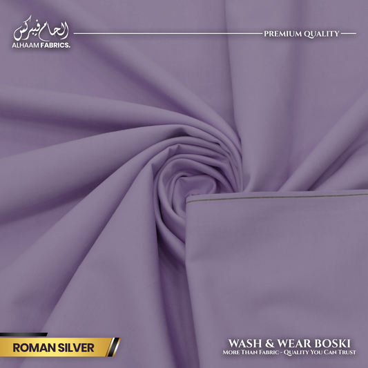 Wash and Wear Boski Finish - Roman Silver